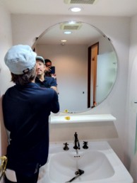 木の質感やぬくもりを感じられる木目調でスタイリッシュに　目黒区M様邸